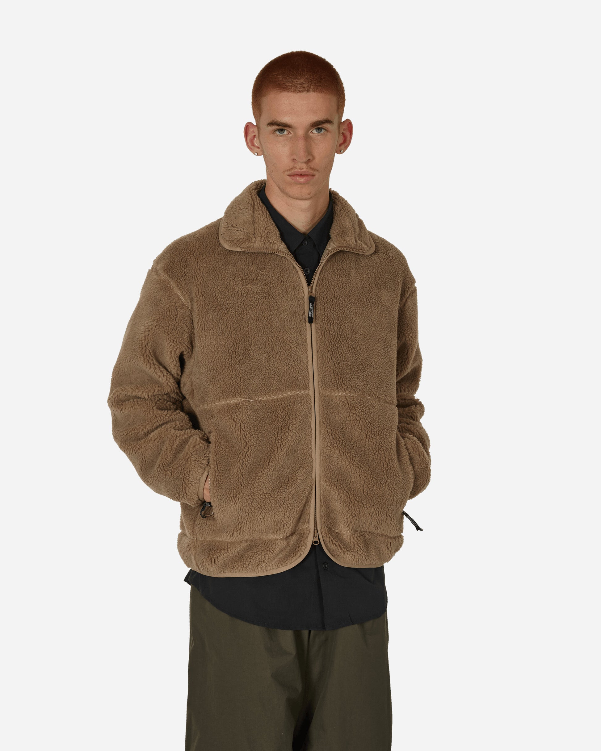 Wild Things Boa  Jacket Taupe Coats and Jackets Jackets WT23141KY TAUPE