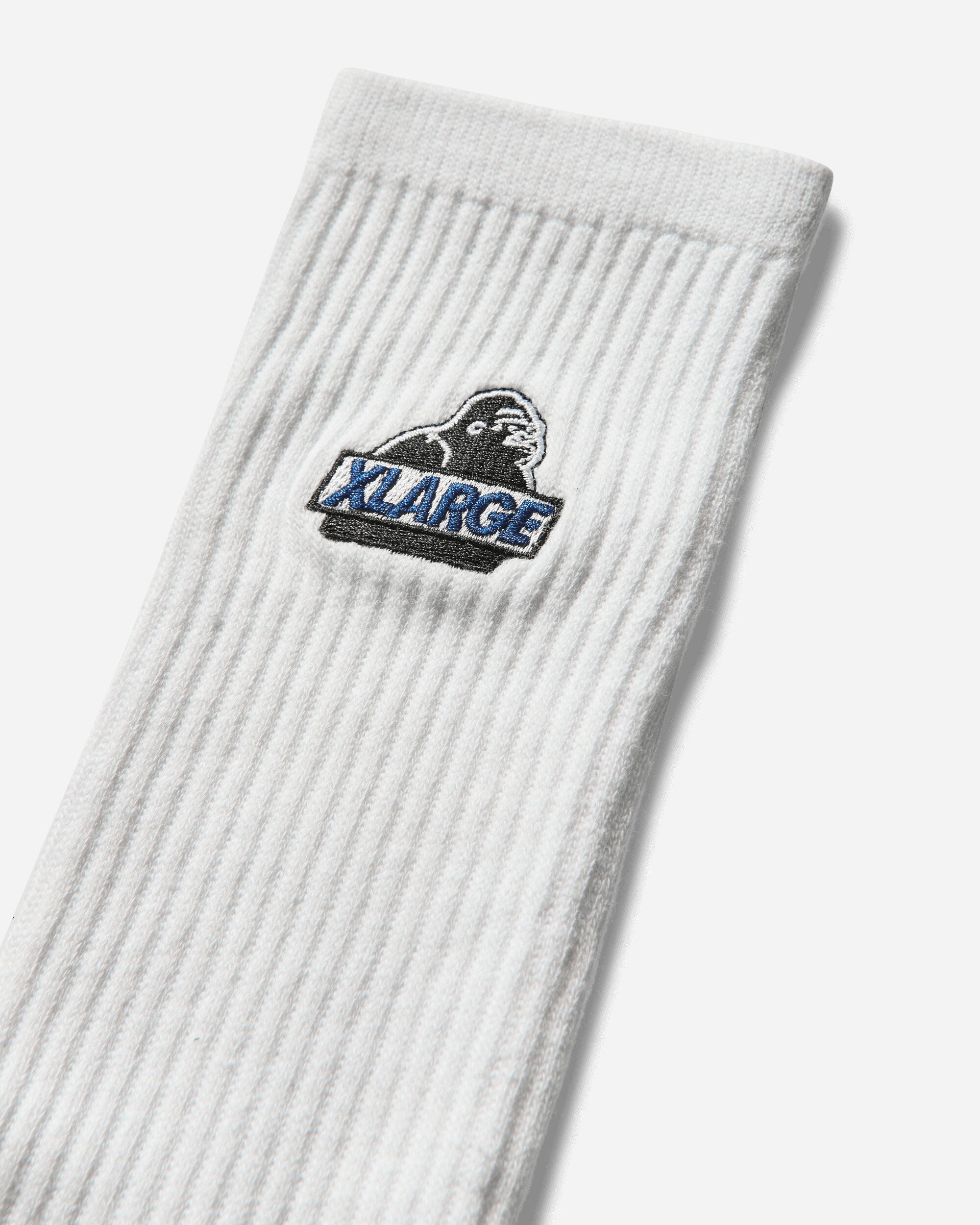 XLARGE Embroidered Og Socks White Underwear Socks 201251054003S 0