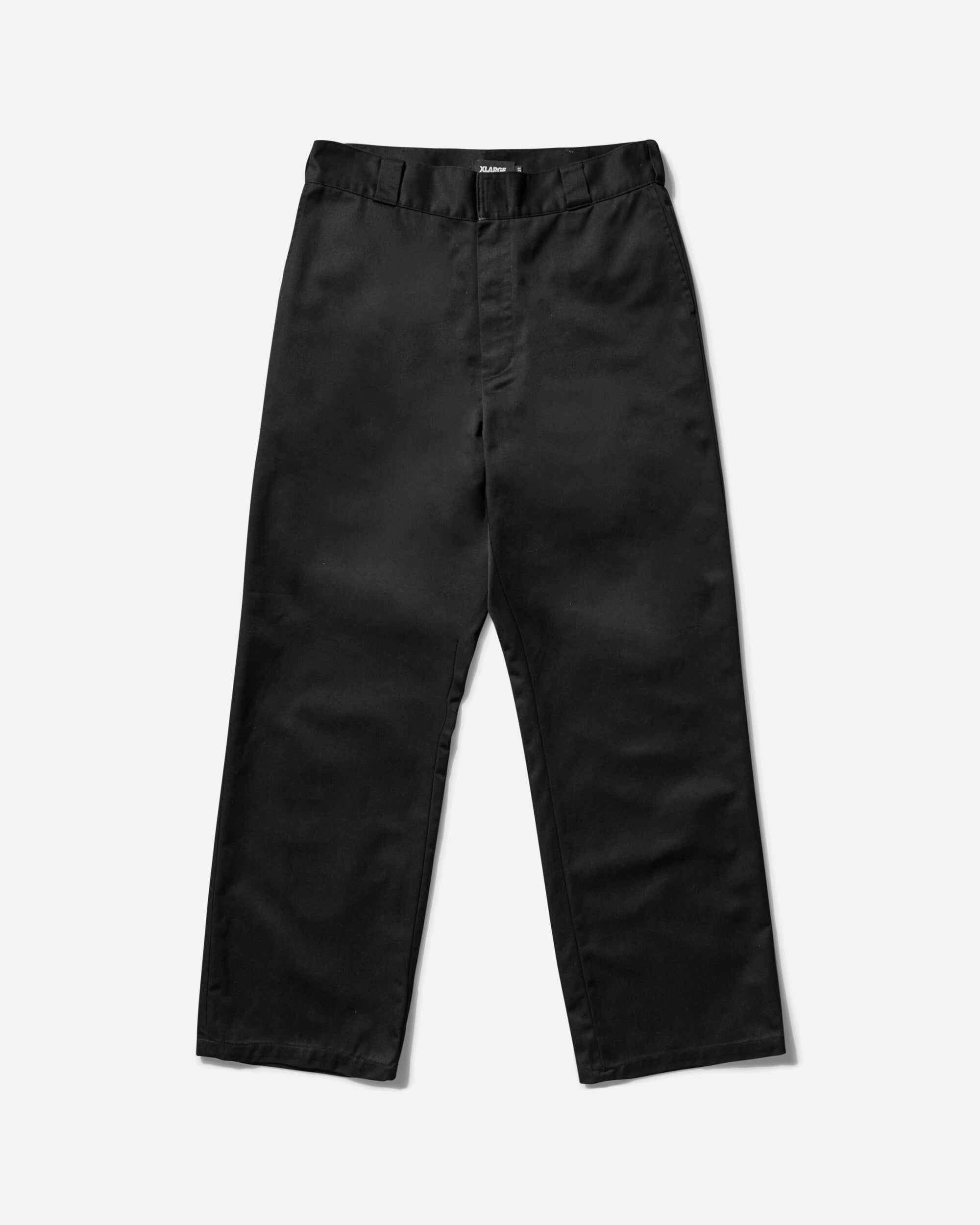 XLARGE Embroidered Work Pants Black Pants Trousers 201251031004S 10