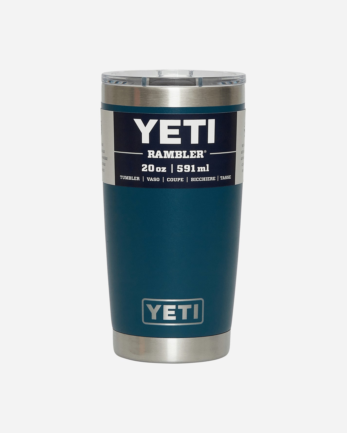 YETI Rambler 20oz Stackable Cup Agave Teal Equipment Bottles and Bowls 0305 AGT