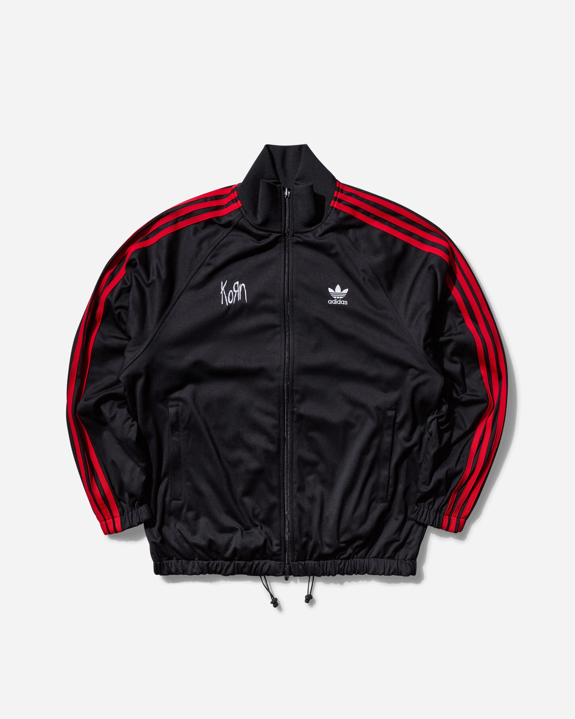 adidas Korn Track Top Black Coats and Jackets Jackets JG1341