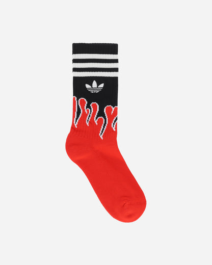 adidas 100T Socks Cream White/Red Underwear Socks JE0320