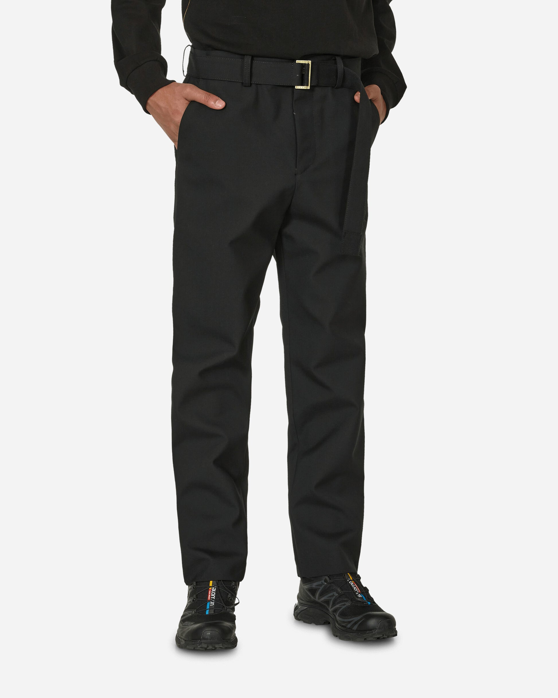 sacai Sacai X Carhartt Wip Suiting Bonding Pants Black Pants Trousers 24-03389M 001