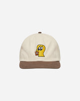 Brain Dead Duck Face 6 Panel Hat Natural Hats Caps BDP23H01002918 WH02