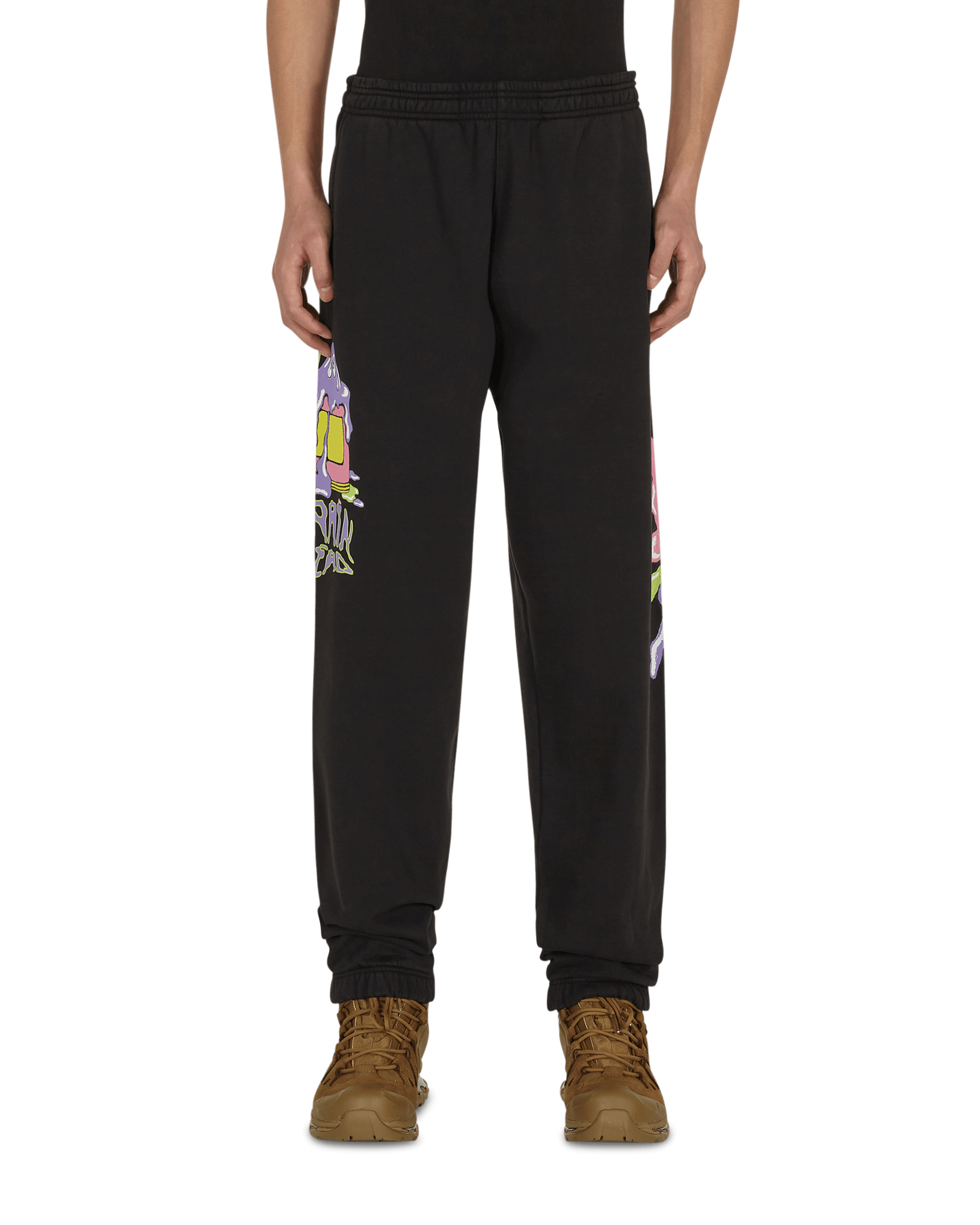 Brain Dead Paintmam Black Pants Sweatpants BDF21B00001954 BK01