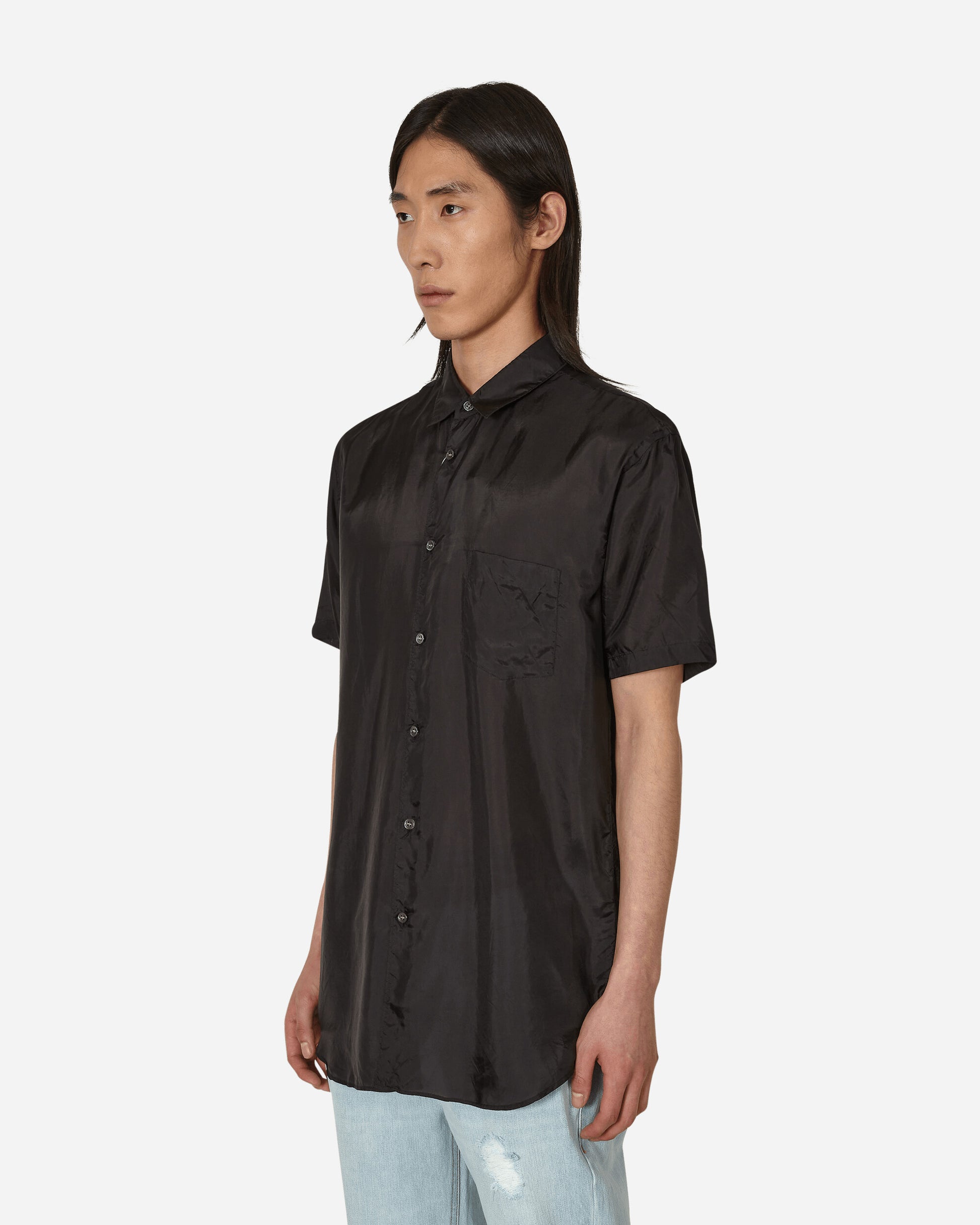 Comme Des Garçons Shirt Shirt Black Shirts Shortsleeve Shirt FK-B052-S23 1