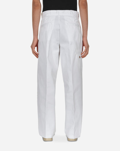 Dickies Double Knee Rec White Pants Trousers DK0A4XK3 WHX1