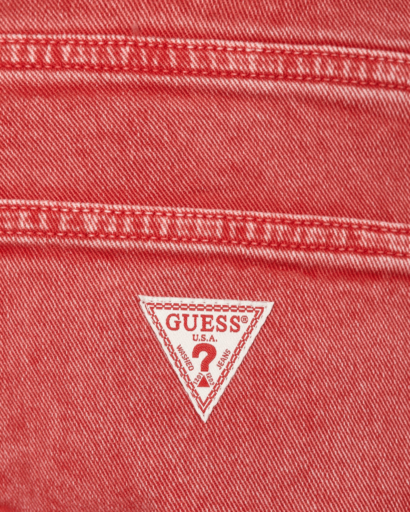 Guess USA Gusa Brnt Orange Straight Pant Gusa Burnt Orange Wa Pants Trousers M2BG37D4SK0 F31Q