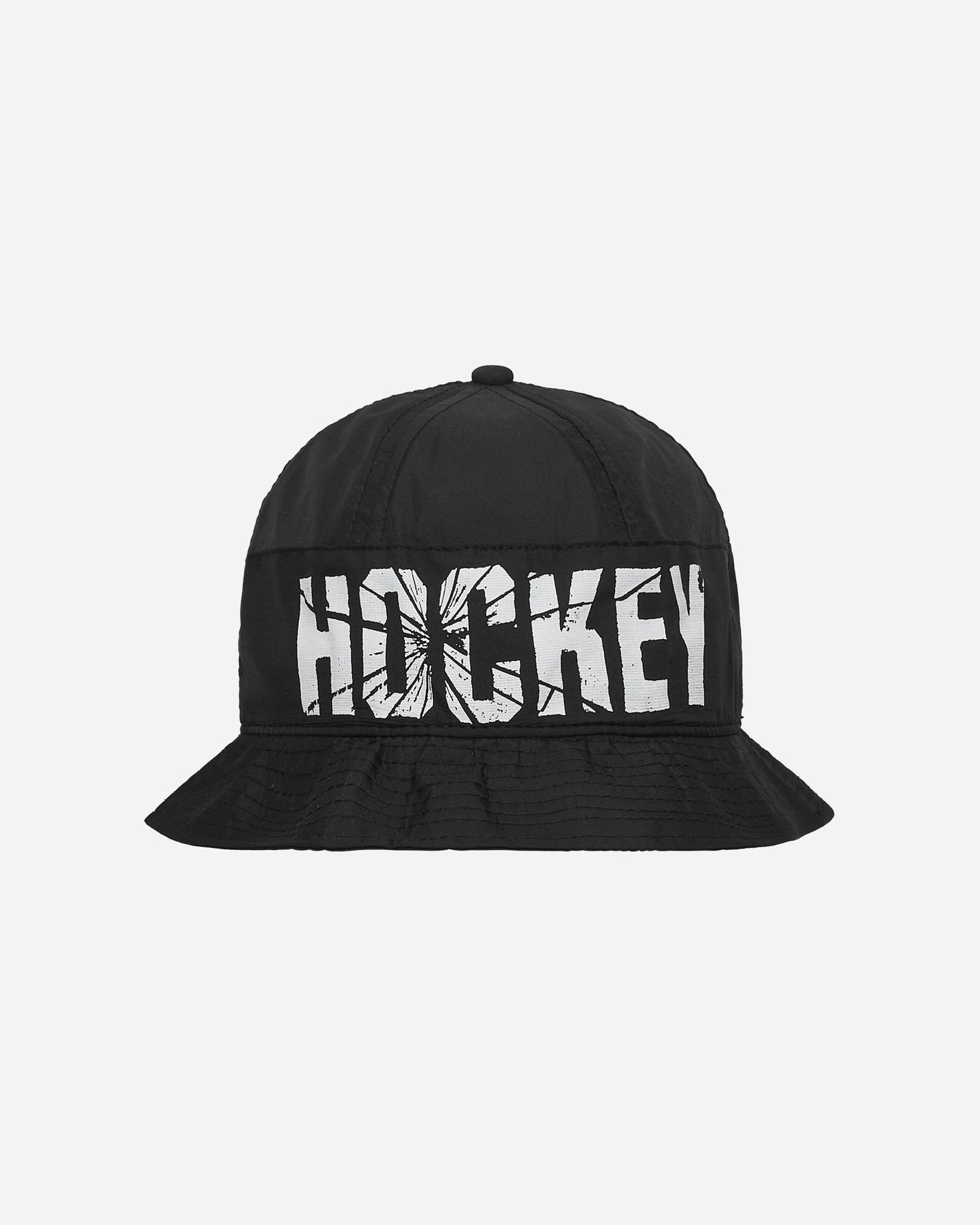 Hockey Hockey Crinkle Bell Bucket Hat Black Hats Bucket PN1869 001