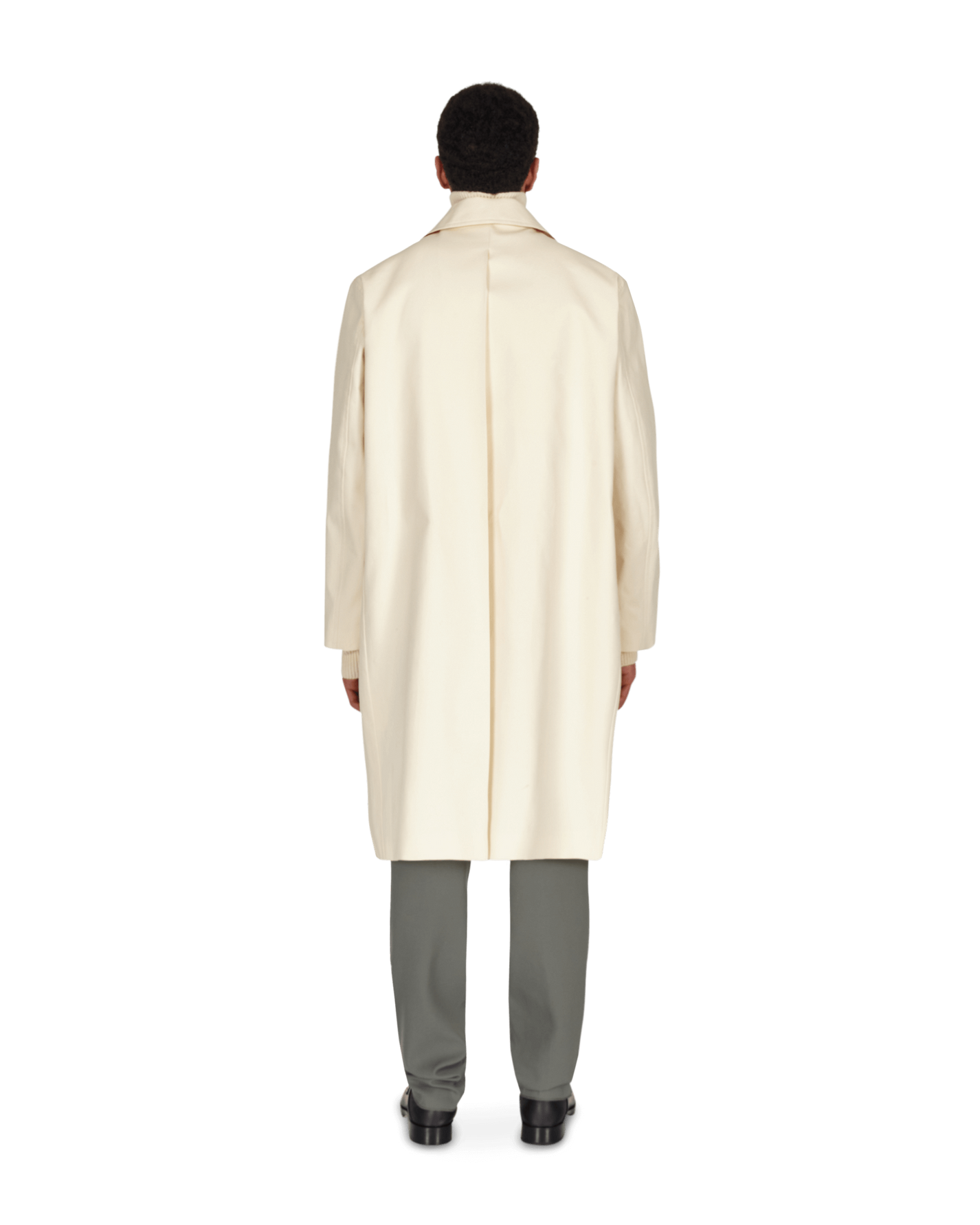 Jil Sander Sport Coat C 02 Detch Coll Cream White Coats and Jackets Coats JSMS430222-MS241600B 280