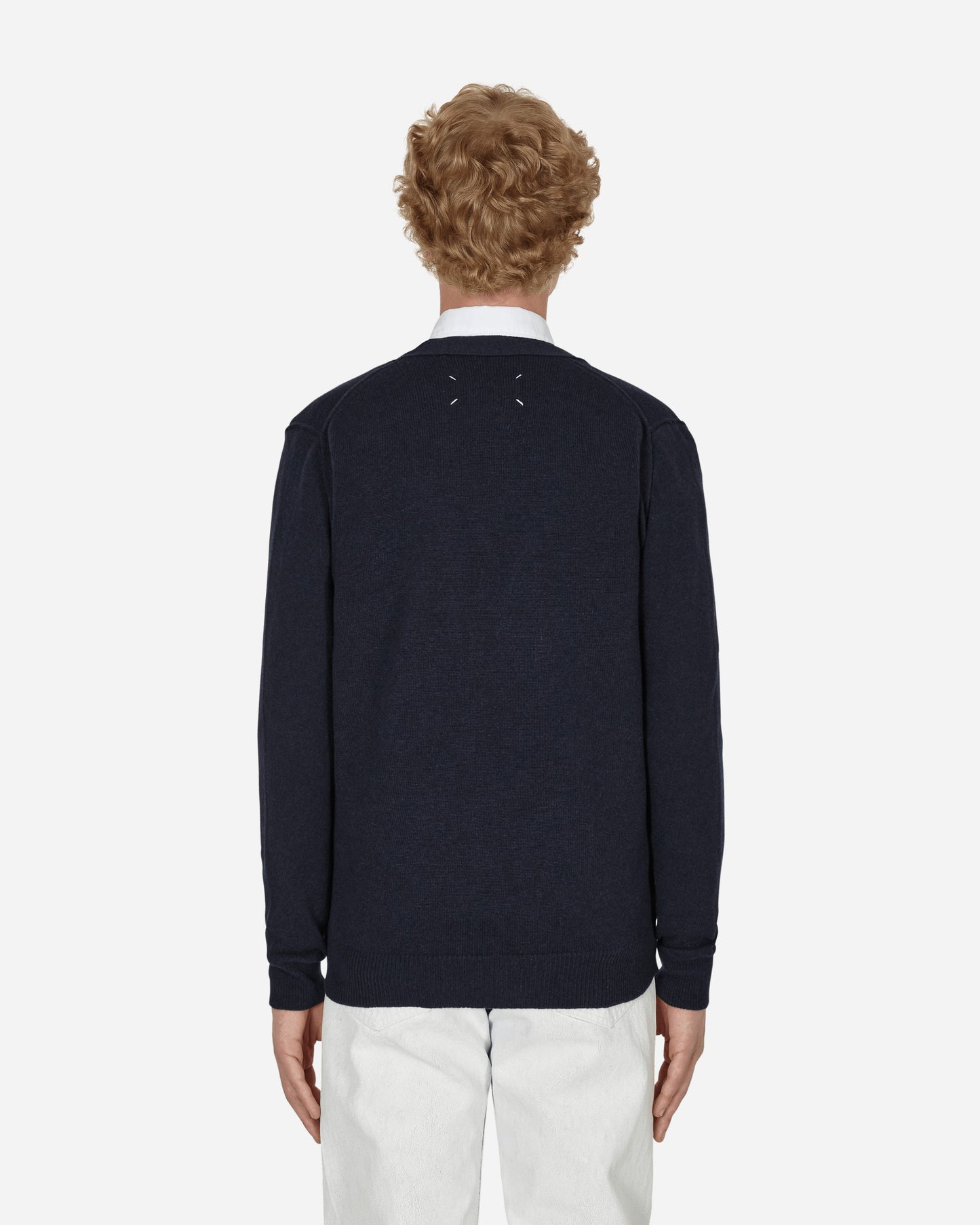 Maison Margiela Pullover Navy Knitwears Cardigans SI1HA0011 511