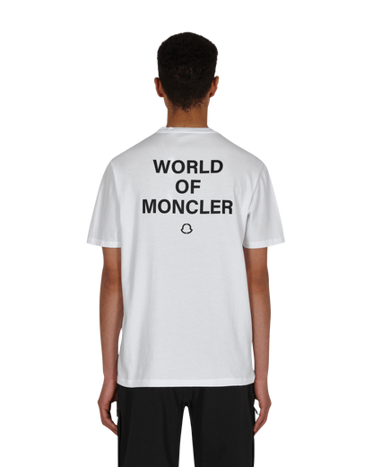 Moncler Genius Fragment T-Shirt White T-Shirts Shortsleeve G209U8C00008 001