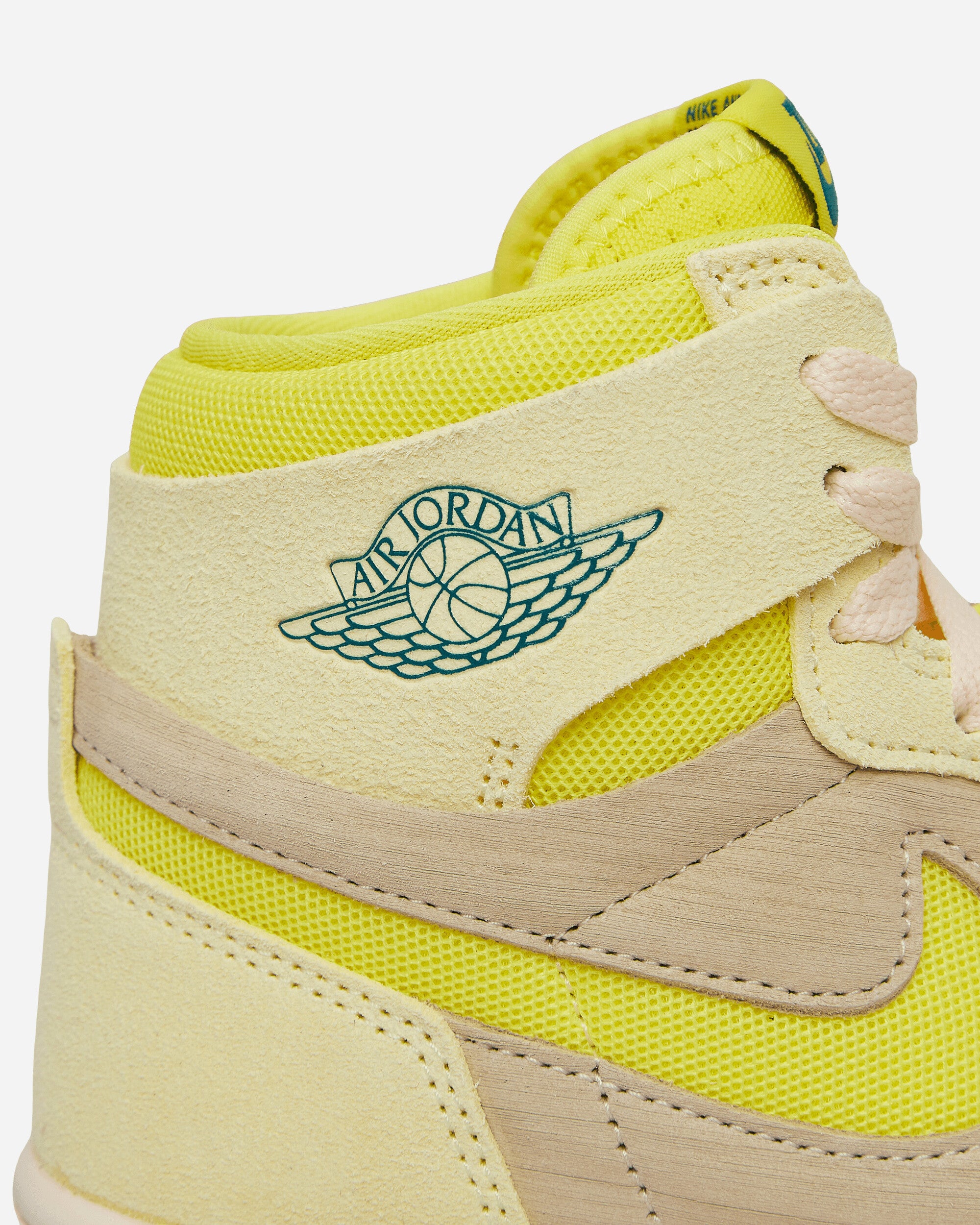 Nike Jordan Wmns Air Jordan 1 Zm Air Cmft 2 Citron Tint/Dynamic Yellow Sneakers High DV1305-800