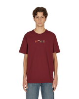 Noah Sign Tee Athletic Maroon T-Shirts Shortsleeve T010FW21 AMN