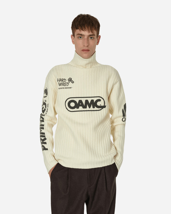 OAMC - Moto Turtleneck Sweater Ecru