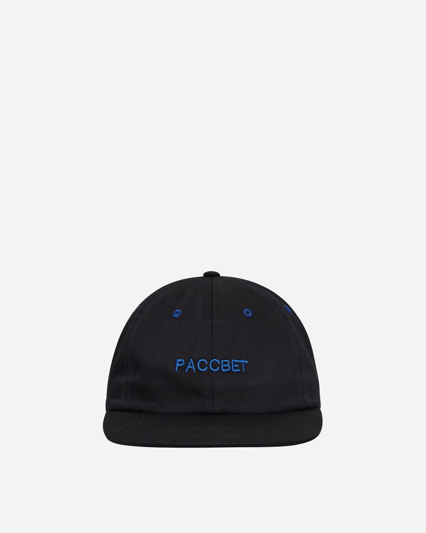 Paccbet Men 6-Panel Paccbet Cap Woven Black Hats Caps PACC12K007 1