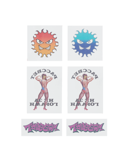 Paccbet Temporary Tattoo Multi Equipment Stickers PACC8K011 1