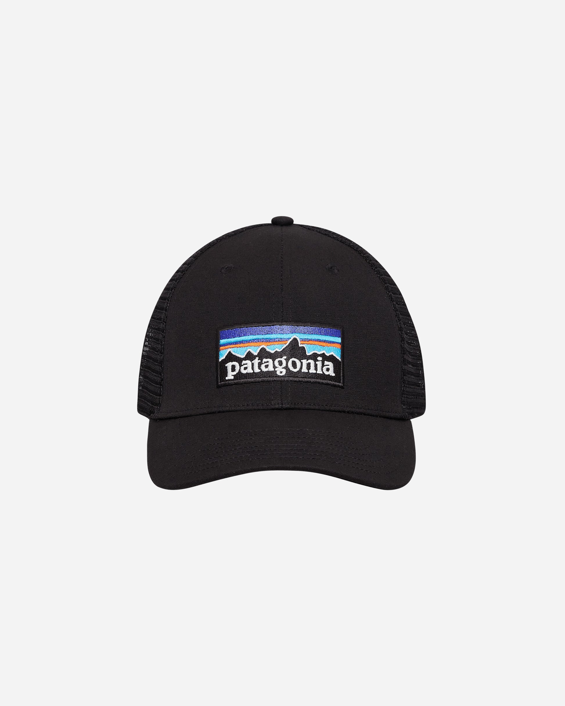 Patagonia P-6 Logo Lopro Trucker Hat Black Hats Caps 38283 BLK
