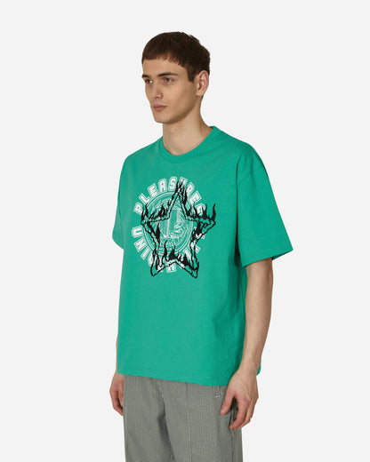 Pleasures University Heavyweight Shirt Green Shirts Shortsleeve Shirt P23SP029 GREEN
