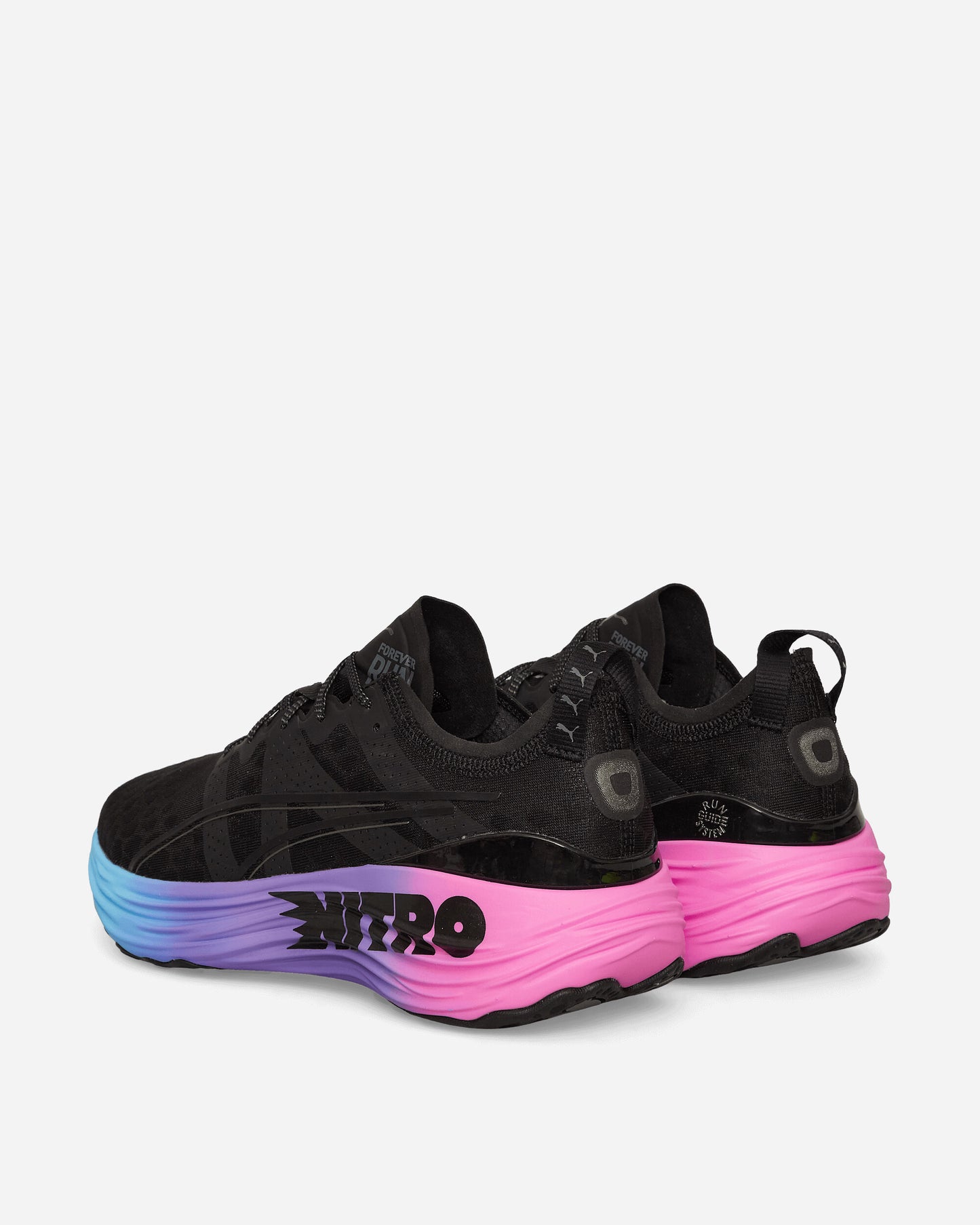 Puma Foreverrun Nitro Sunset Black/Luminous Blue Sneakers Low 380007-01