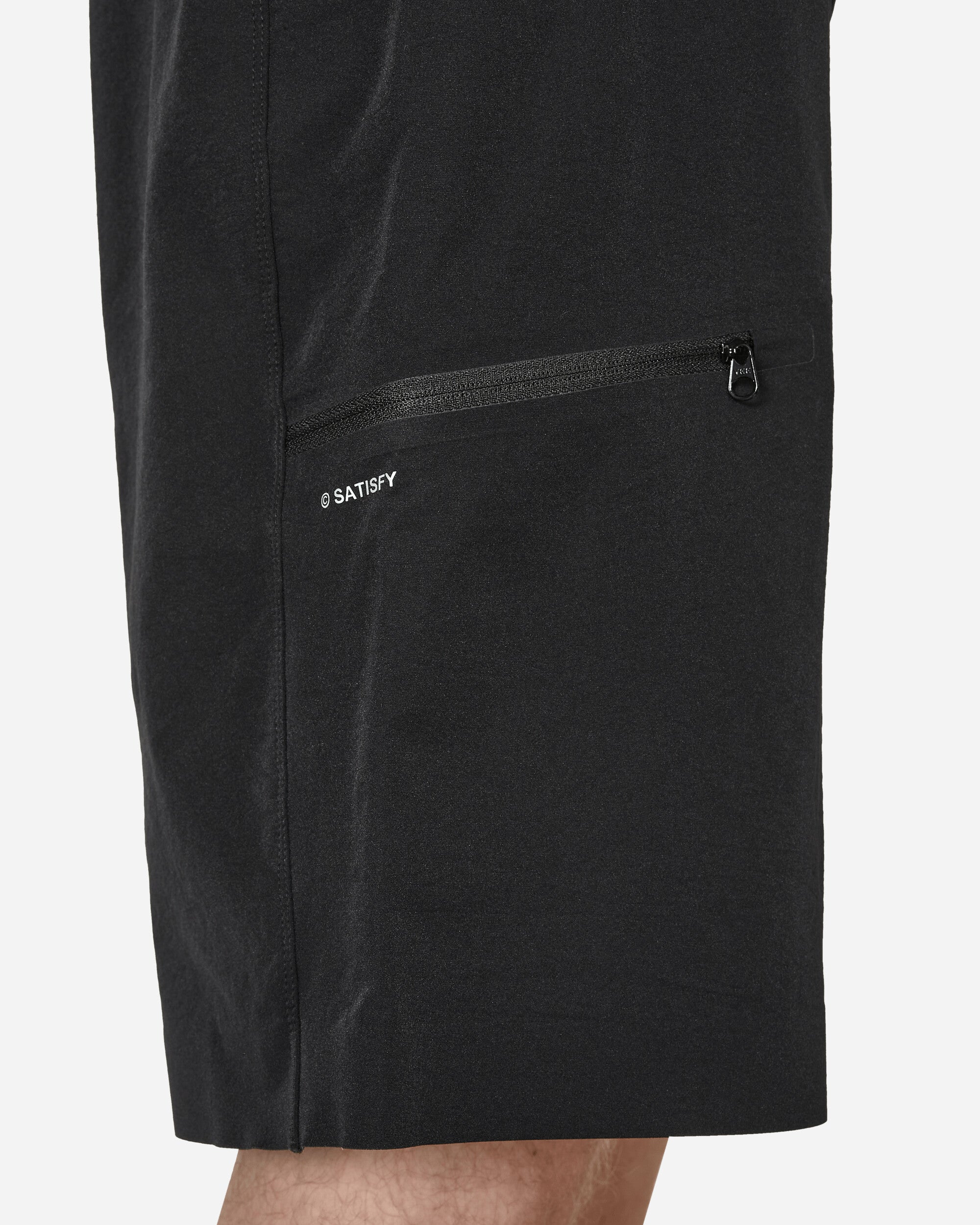 Satisfy Peaceshell Solotex Shorts Black Shorts Cargo Short 5249 BK-CO