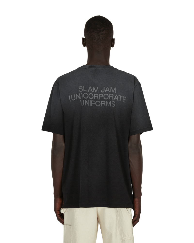 Slam Jam REFLEX (UN) LOGO T-SHIRT Blk Reflex T-Shirts Shortsleeve SJZMTS06JY04 BLK004