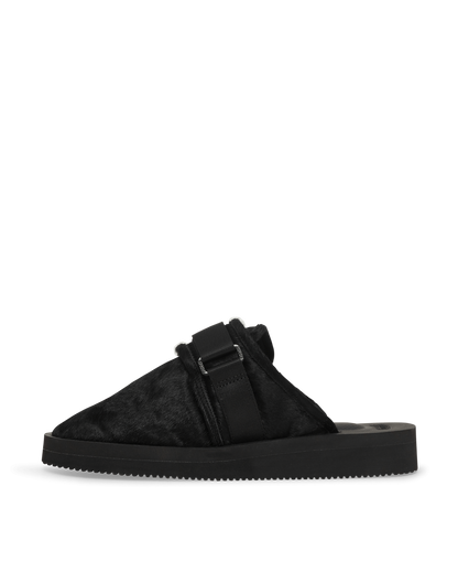 Suicoke Zavo-Vhl Black Sandals and Slides Sandal OG-072VHL- BLK