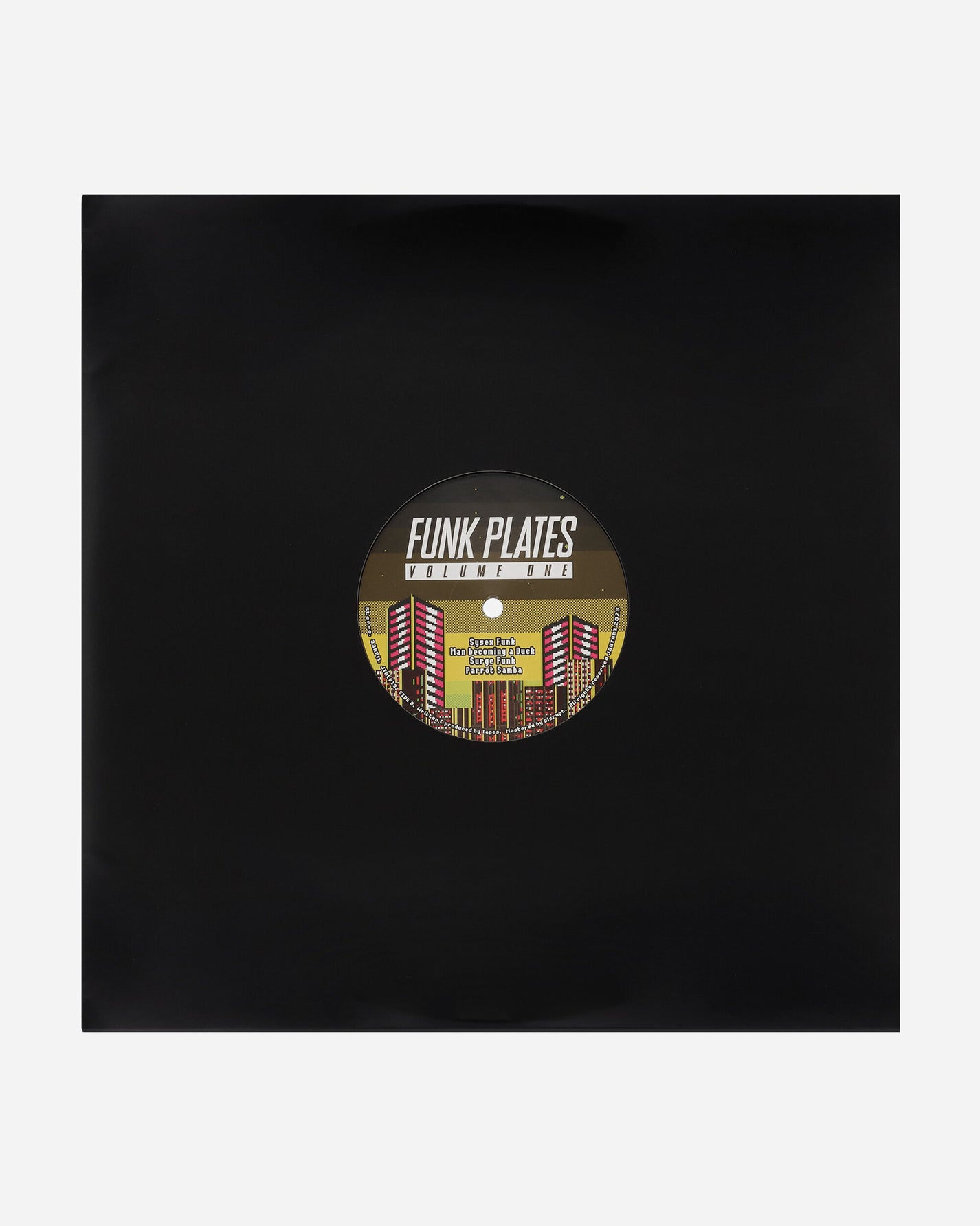 Vinyls Curated by Public Possession Tapes - Funk Plates Vol.1 Eulp Music Vinyls JTRLP13 001